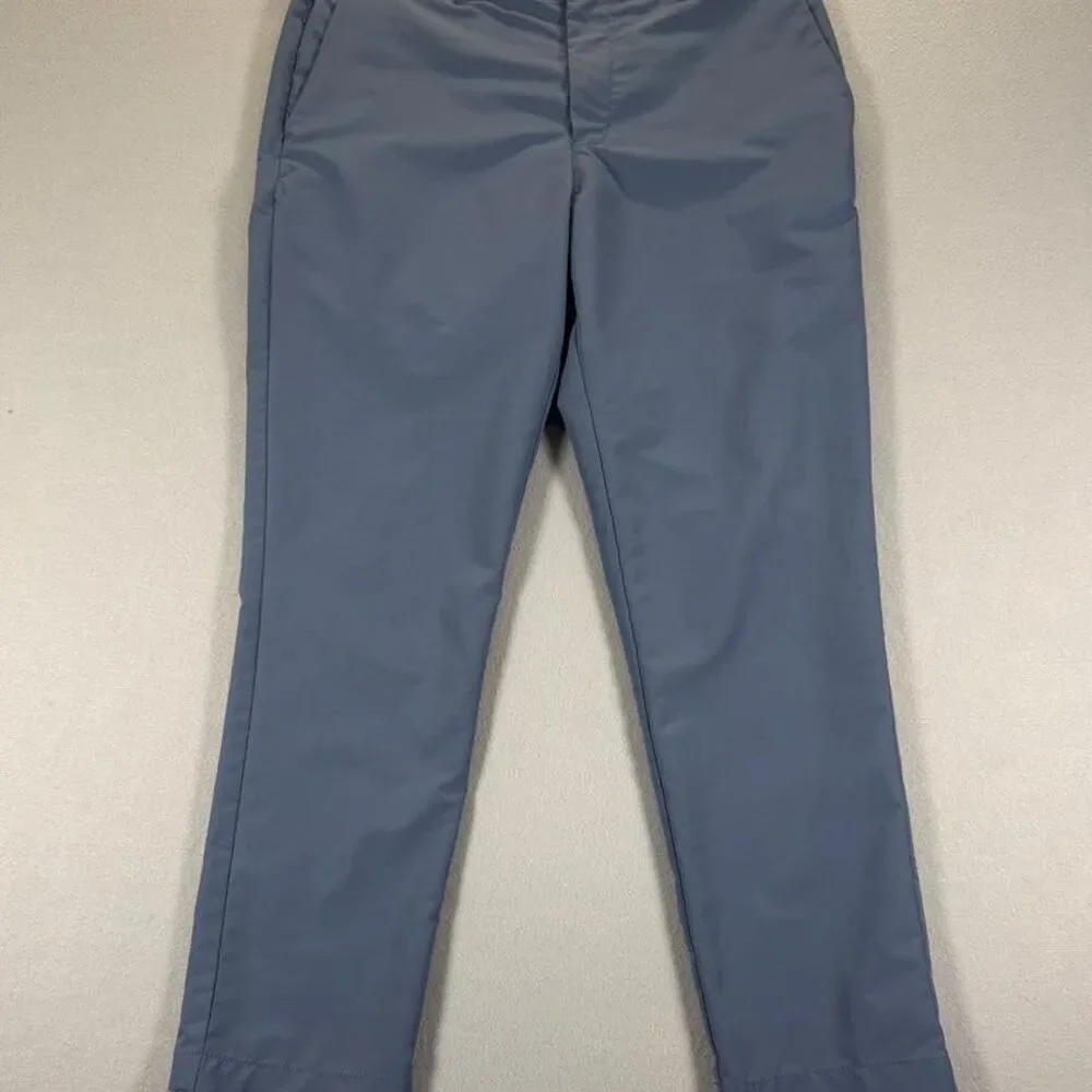 Banana-republic Men's Blue and Grey Trousers